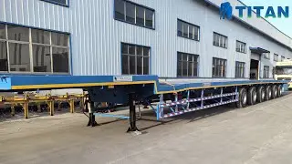 62m Extenable Semi Trailer for Windmill Blade Transport