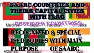 SAARC COUNTRIES and theirs CAPITAL City