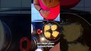 Приготовление котлет из лосося по рецепту моей бабушки. Простое южное блюдо.