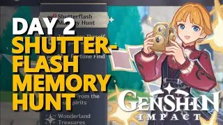 Shutterflash Memory Hunt DAY 2 Genshin Impact