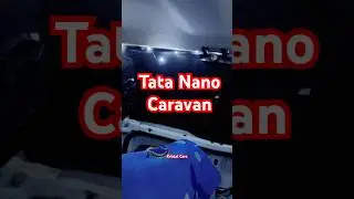 Caravan setup in Tata Nano #shorts #caravan #campervanlife #carcamping #campinglife #cars #tatanano
