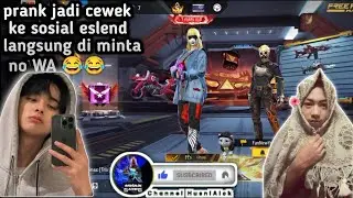 Prank jadi cewek di sosial eslend langsung di minta no WA ngk sih wkwkwkw#freefire 