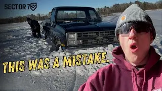 Squarebody vs Frozen Lake (Things Went Sideways)