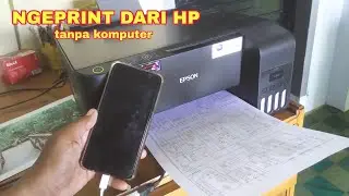Cara print lewat hp ke semua merek printer | mudah banget