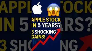 📱 Apple Stock in 5 Years? 🤯 3 Surprising Reasons It Might Explode! 💹🔥 | Stock | TLKAKSN #shorts #ai