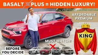 Affordable Premium Car? Citro&euml;n Basalt Plus Has It All! | Hanith Citro&euml;n