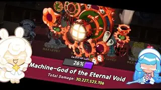 New Machine God Of The Eternal Void Team with Cream Ferret 30B+ | Cookie Run Kingdom