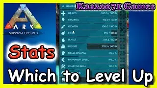 Какие характеристики нужно повышать в Ark 💥