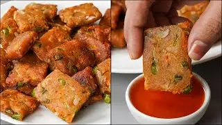 Don't Waste Leftover Bread, You Can Make This Bread Nashta Recipe | Crispy Bread Vegetable Snacks