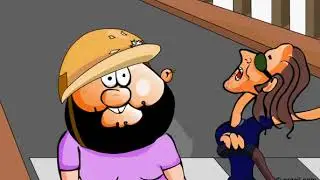 Helmet   Social Message Praaji the biker! Funny flash cartoon animation   enjoy praaji sharing valua
