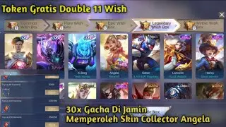 Token Gratis Double 11 Wish Di Jamin Memperoleh Skin Special 10x Draw Pertama #eventskingratis