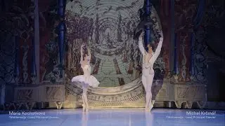 Maria Kochetkova & Michal Krcmar in Adagio from The Nutcracker at oopperabaletti 2020