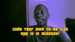 Code Your Own To-Do List App in 13 Minutes! (HTML & CSS)
