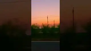 Gradient sunset #sunset #odisha #shotoniphone #india #color #gradient #videography #peaceful #road