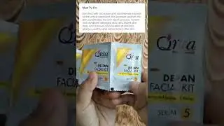 Qraa de-tan facial kit skin lightening & brightening therapy#shorts#youtubeshorts#trendingshorts