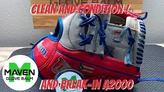 Wilson A2000 FP1175 Fast Pitch Glove Break-In