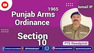 Punjab Arms Ordinance 1965 Section #10