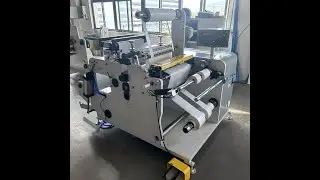 520 rotary die cutting machine with turret rewind and multi size shaft unwind diameter 1000mm