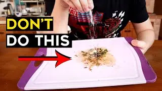 Why I DON'T Season My Chopping Board When Cooking a Steak