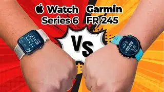 APPLE WATCH 6 vs GARMIN FORERUNNER 245 | QUAL O MELHOR PRA ESPORTES?