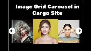 Image Grid Gallery Slider in Cargo 3 and Cargo 2 - Cargo Site Tutorial