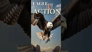 Eagles in Action: Masters of Aerial Hunting! 🦅⚡️ #viralvideo #eagles #facts #eaglehunters