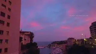 A Monte Carlo Train Station - A Sunset in Monaco