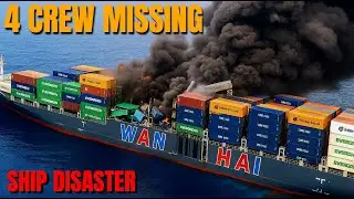Container Ship Explodes Off India Coast! 4 Missing