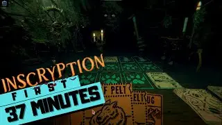 The First 37 Minutes Of Inscryption Gameplay - Great Horror Card Game [ PC | 10700K + 3070 ]