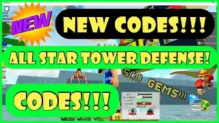 ALL NEW!!!! ALL STAR TOWER DEFENSE CODES [*JUNE 2021]