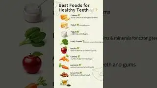 foods for healthy teeth