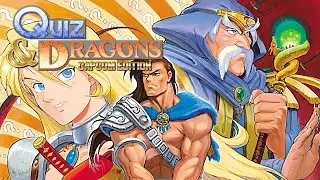 Quiz & Dragons Capcom Quiz Full Game Gameplay Walkthrough 2 Players Coop No Commentary