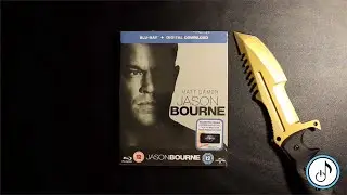 Jason Bourne UK SteelBook Unboxing
