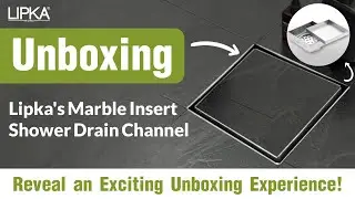 Are you looking for Marble Insert Shower Drain Channel for your bathroom? Check out the video now.