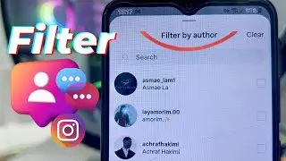 Filter Instagram Comments By Author - Step By Step