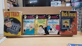 Dick Tracy vintage paperbacks plus Whitman vintage books
