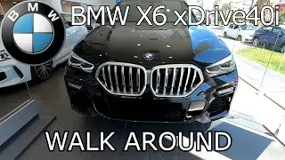 BMW X6 xDrive40i M Sport 2021 Walk around