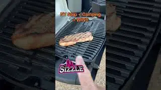 Amazing Steak Dinner First Night Camping #shorts