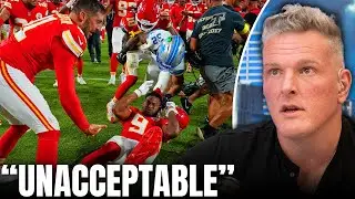 The Lions / Chiefs Postgame Fight Was Absolutely Insane... | Pat McAfee Show