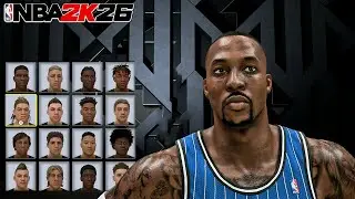 Дуайт Ховард Face Creation NBA 2K26