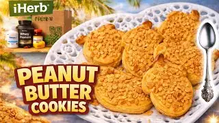 Peanut Butter Cookies Домашнее Арахисовое Печенье 🍪 Хрустящее, Нежное и Очень Вкусное! #быстроетесто