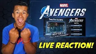 MARVEL'S AVENGERS WAR TABLE 2 LIVESTREAM REACTION!