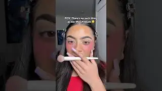 Too much blush??&hellip; NEVER! 🤣🩷⭐️ #makeup #shorts #youtubeshorts #fypviralシ #youtube