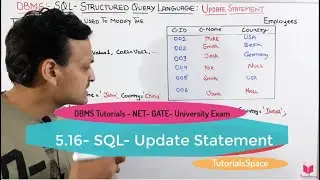 5.16- What is Update Statement in sql | SQL Online Free Course | Microsoft Sql Server | Learn Sql
