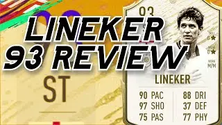 LINEKER 93 ICON MOMENTS FIFA 20 PLAYER REVIEW