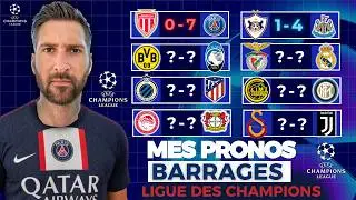 🏆 Mes 8 pronos UEFA Ligue Des CHAMPIONS