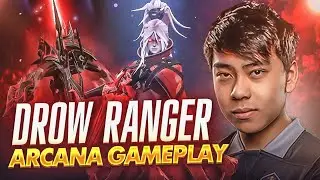 ana NEW Drow Ranger Arcana Gameplay Dota 2