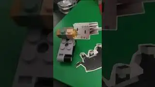 Lego stop motion fight #lego #powerrangers #zords #ninjago 