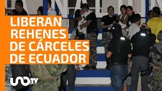 Liberan a todos los rehenes retenidos en c&aacute;rceles en Ecuador