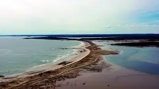 Aerial Views of Martinique Beach, the Longest Sand Beach in Nova Scotia | Mavic 2 Pro